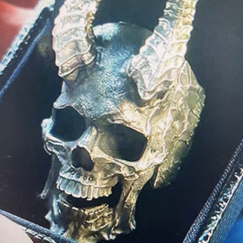 Bague Crâne Démon