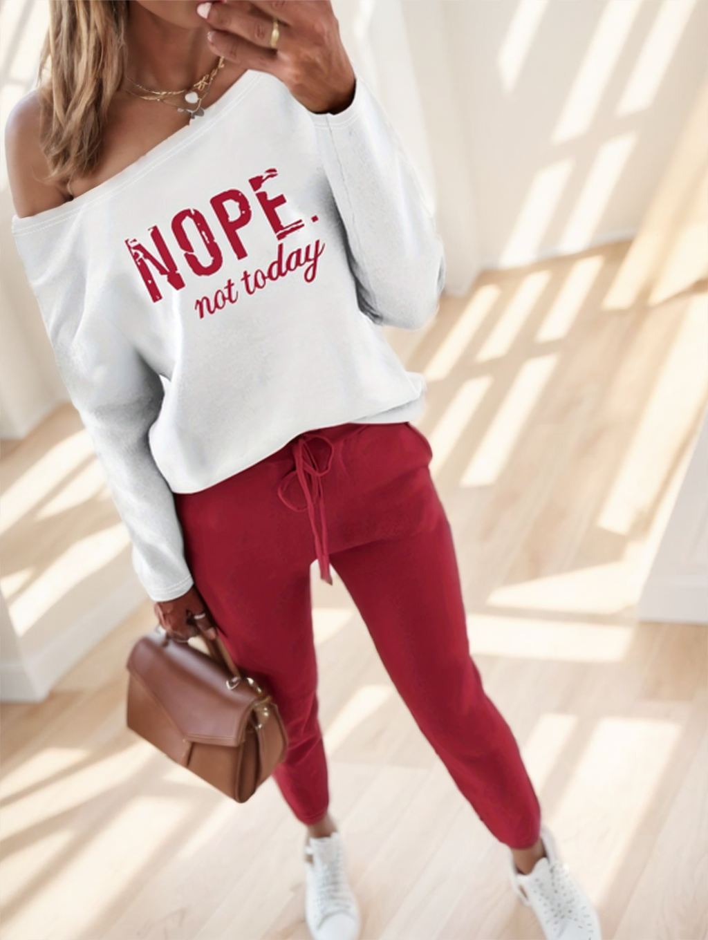 Casual Spring Fall Two-piece Set