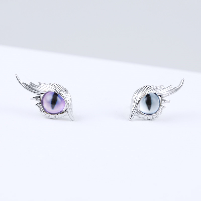 High-grade Personalized Design Xia Chun Silver Needle Earrings