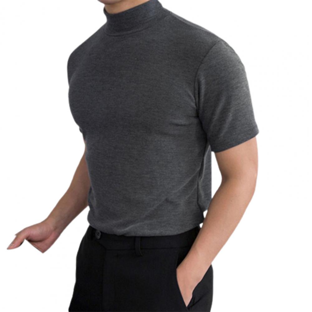 تيشيرت نصف كم رجالي تصميم كلاسيكي للطلاب