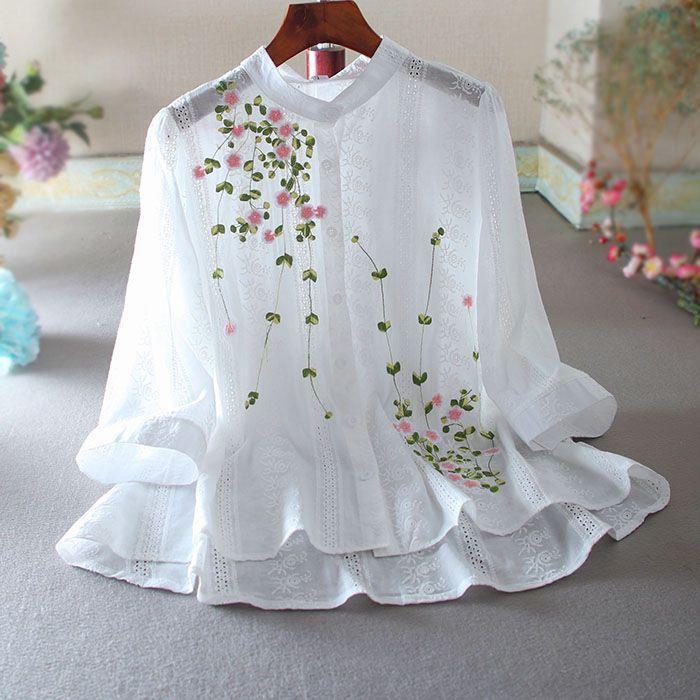 Title 2, Vintage Lace Shirt Women