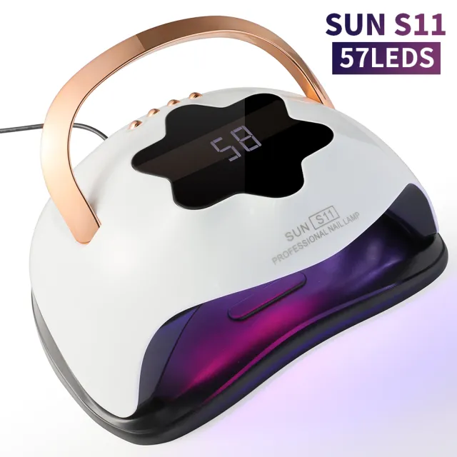 UV LED Nail Lamp, Professional UV Nail Dryer Light For Gel Nails With 57 Beads, Fast Curing Gel Polish Lamp Auto Sensor 4 Timer Setting, Nail Art D... S11 - Shop at LoveMi