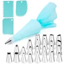 Blue 8Pcs