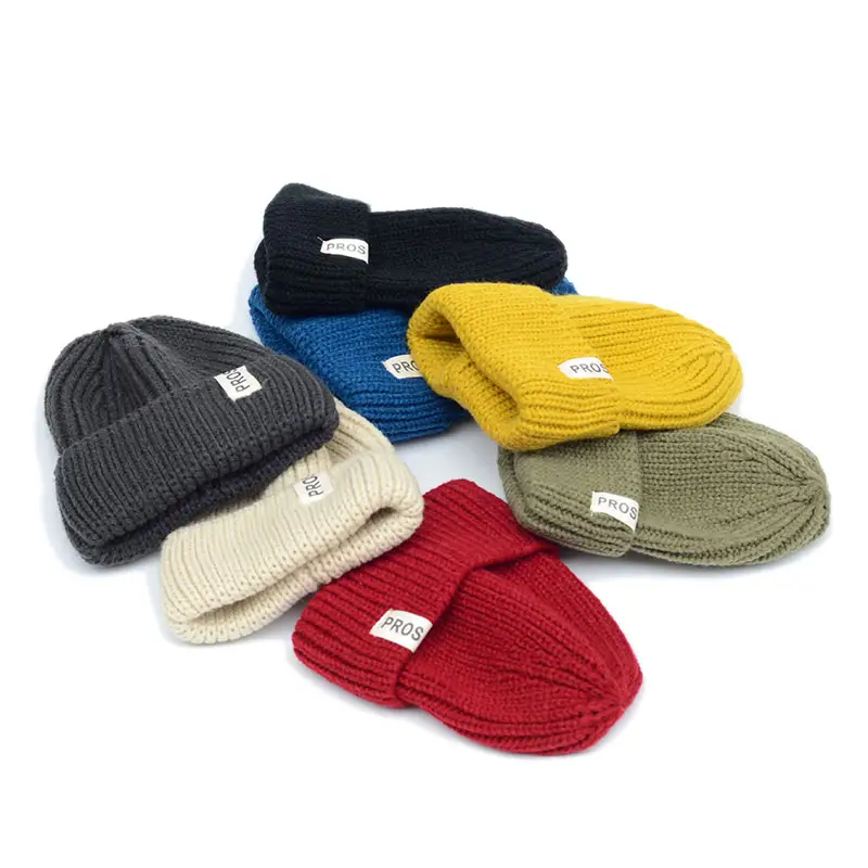 Parent-child Knitting Student Melon Hat Girl