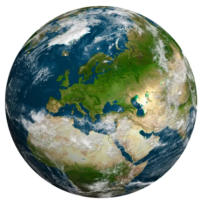 1000-Piece Round Jigsaw Puzzle for Adults, Moon, Earth and Planet Designs - detail photo 5