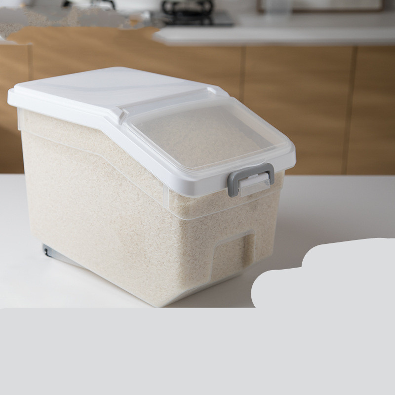 Title 4, Kitchen Rice Bucket Household Sealed Rice Box 2...