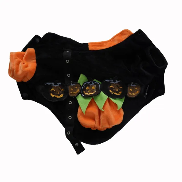 Autumn And Winter Pet Clothes Demon Pumpkin Coat - Shop at LoveMi