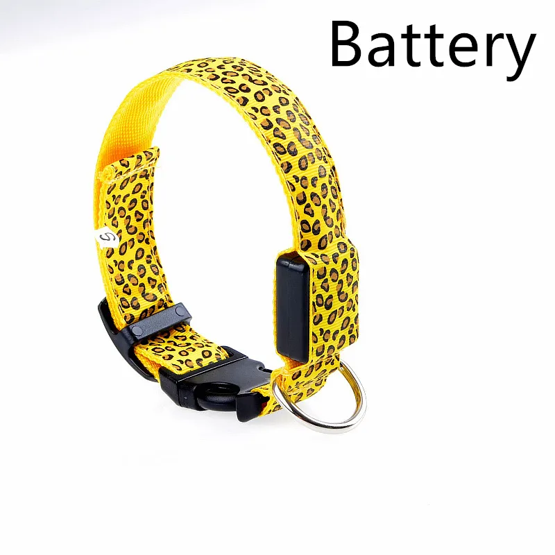 Rechargeable LED Dog Band - Yellow