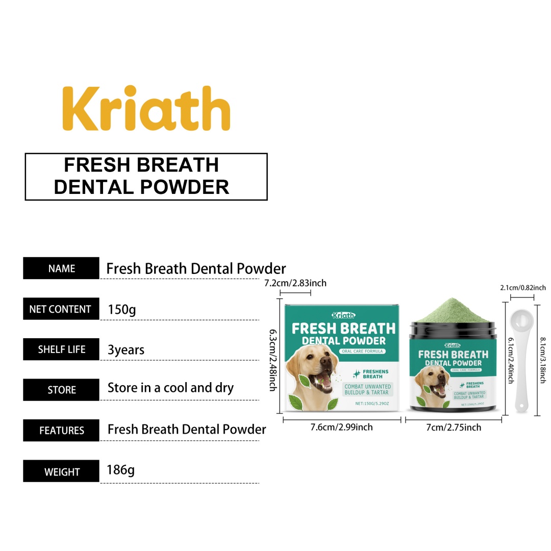 Dog Teeth Cleaning Powder