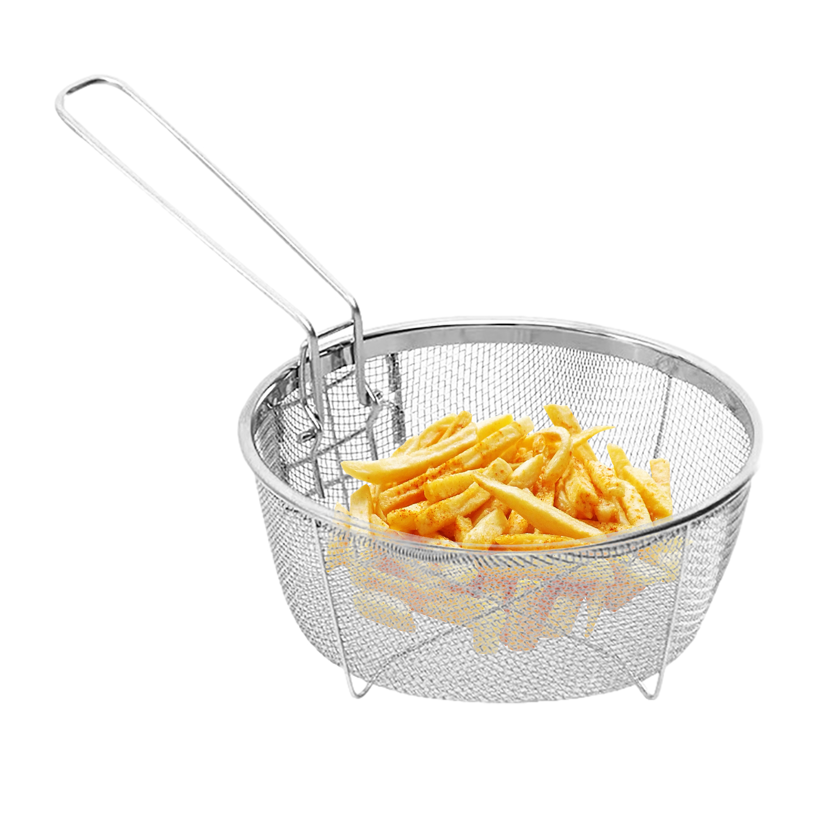 Title 2, Household Round Frying Basket Can Be Folded