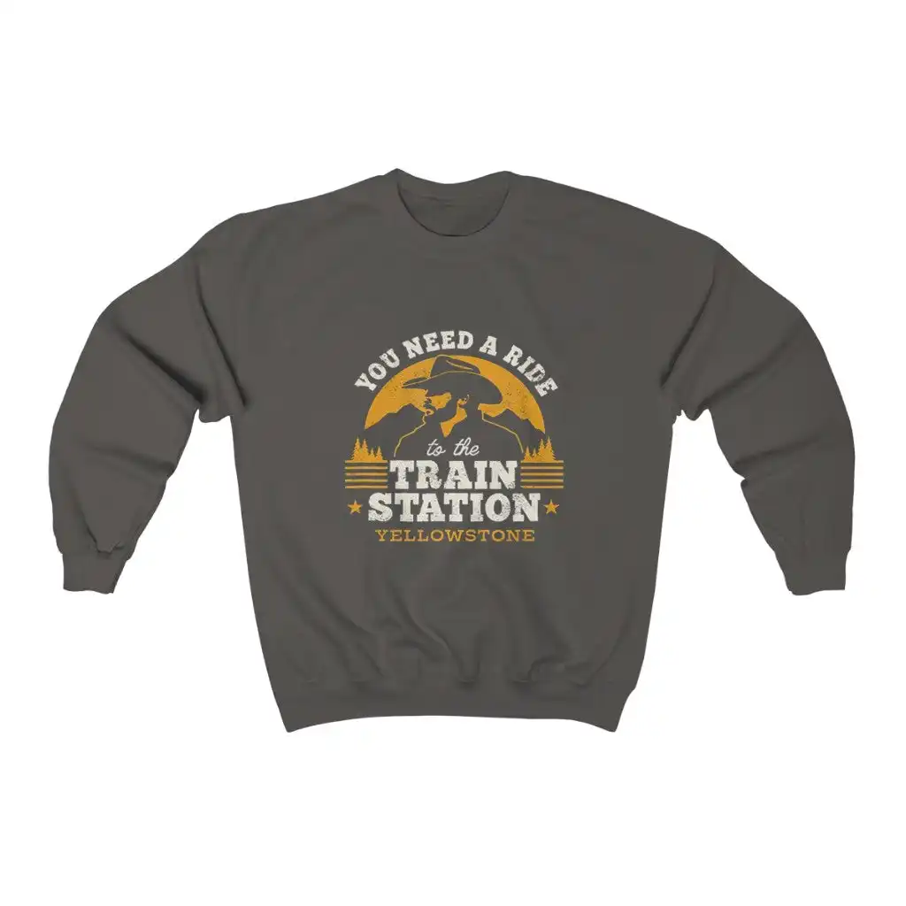 Do You Need To Take The Train Unisex Round Neck Sweater