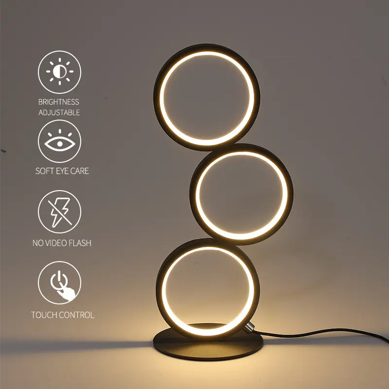 Circle Personality Three-tone Light LED Eye Protection