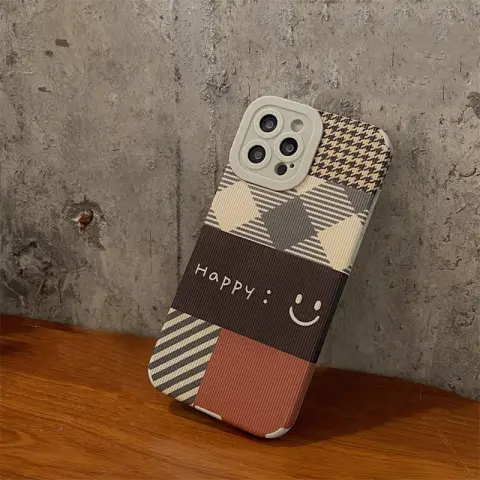 Brown All-Inclusive Shockproof Phone Case