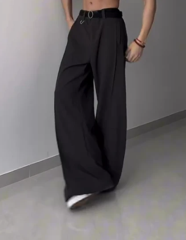 Men's Fashion Slim-fit Wide-leg Pants