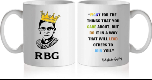 Title 1, Ruth Bader Ginsburg Ceramic Mug