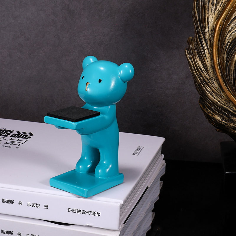 Creative Cat Watch Table Cute Bear Display Stand - Image 11