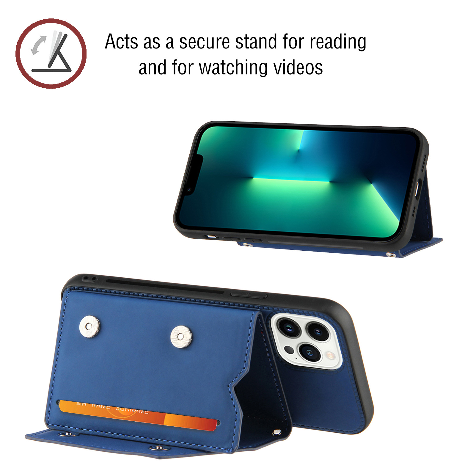 Mobile Phone Case Card Bag Slung Lanyard - Image 9
