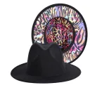 Black And Purple Leopard Print