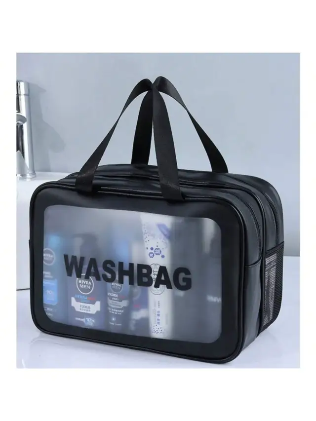 Travel Storage Makeup Bag Black - Shop at LoveMi