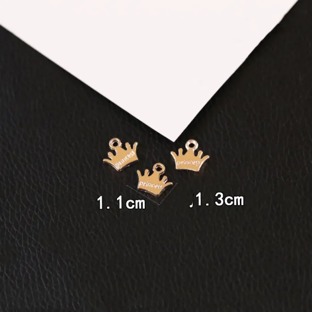 Pearl Rhinestone Alloy Accessories Handmade Diy Children's Hair Accessories Golden Crown - Shop at LoveMi