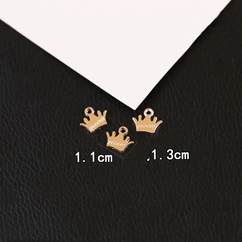 Pearl Rhinestone Alloy Accessories Handmade Diy Children's Hair Accessories - Golden Crown