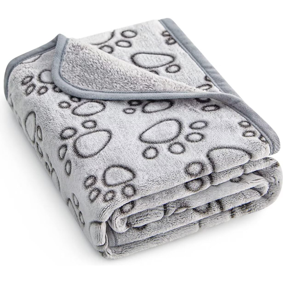 Premium Soft Dog Blanket Washable, 40x32 Cat Blanket For Indoor Cats Large Medium Small Dog Puppy 2