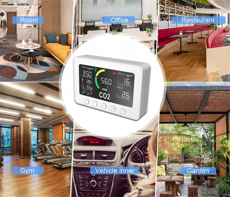 Multifunctional Air Quality Detector Gas