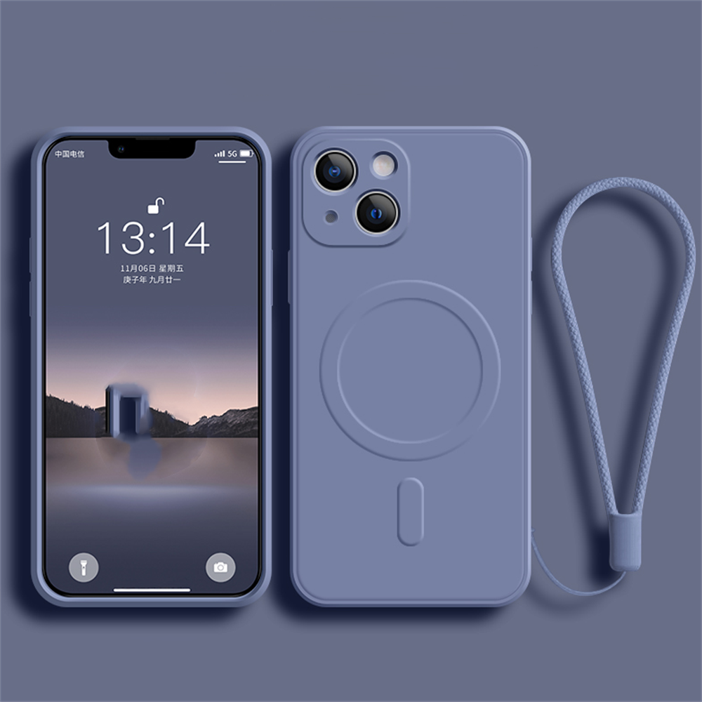 Magnetic Liquid Silicone Drop-proof Soft Shell Protector - Image 4