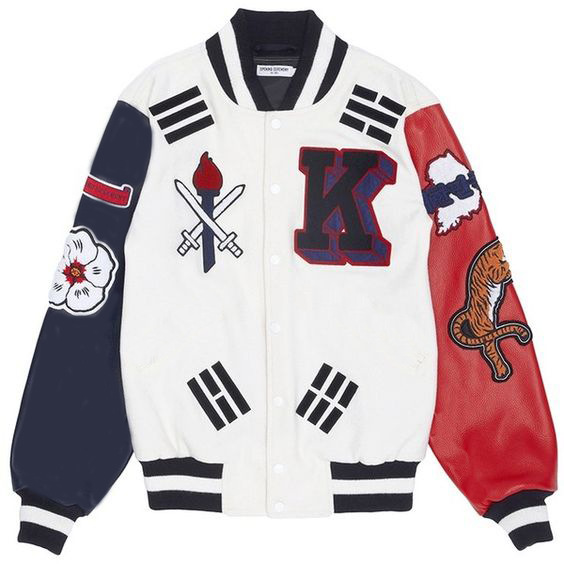 Single Breasted Cotton White Teen Casual Loose Fit