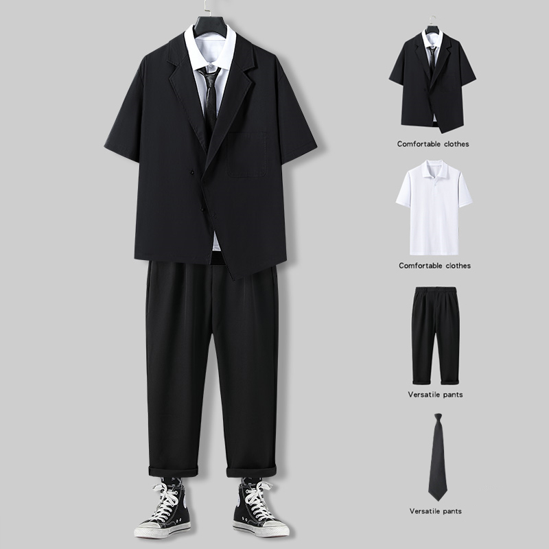 Title 10, Summer Casual Suit Men