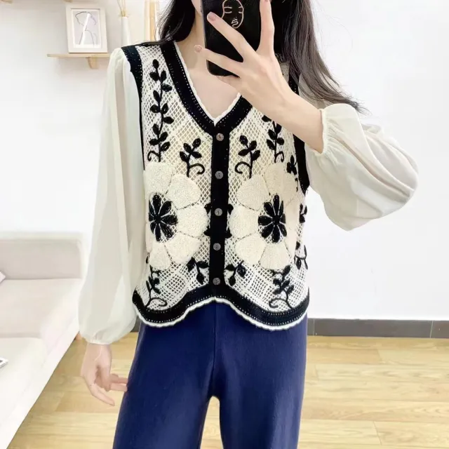 Women's Thin Lazy Design Knitwear Cardigan Black - Shop at LoveMi
