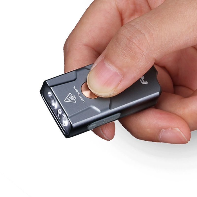 Keychain Emergency Type-c Rechargeable EDC Mini Flashlight — foto 5