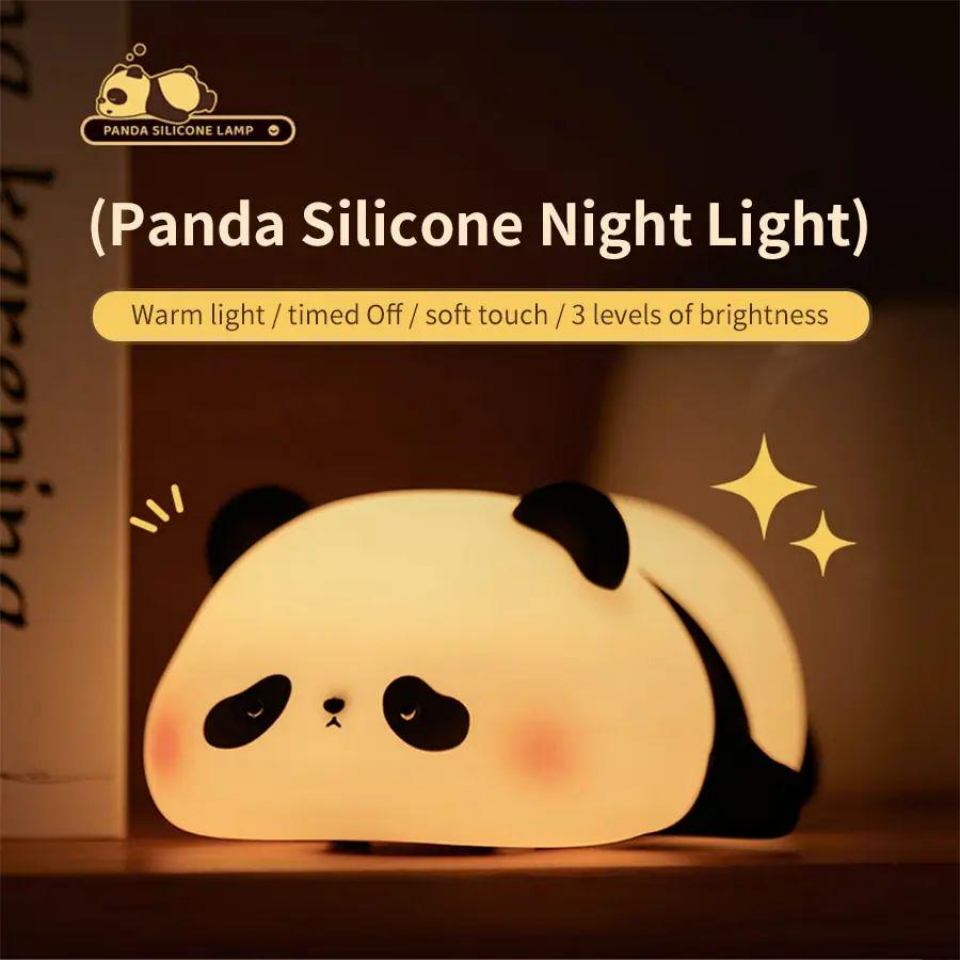 Panda Soft Silicone Eye-Protecting Night Light