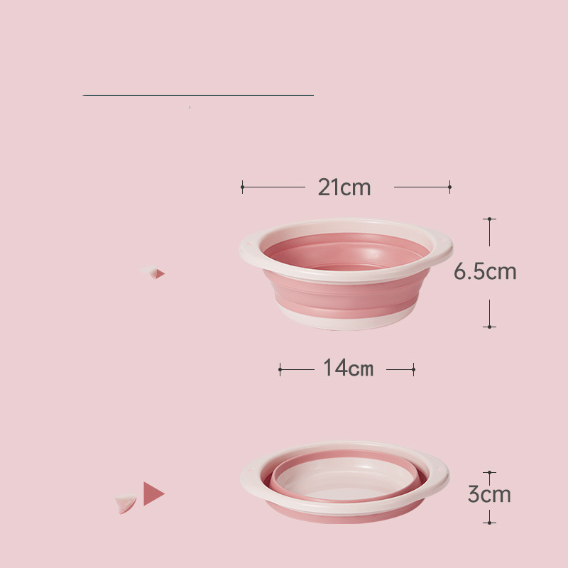 Title 4, Silicone Folding Washbasin Stand For Children