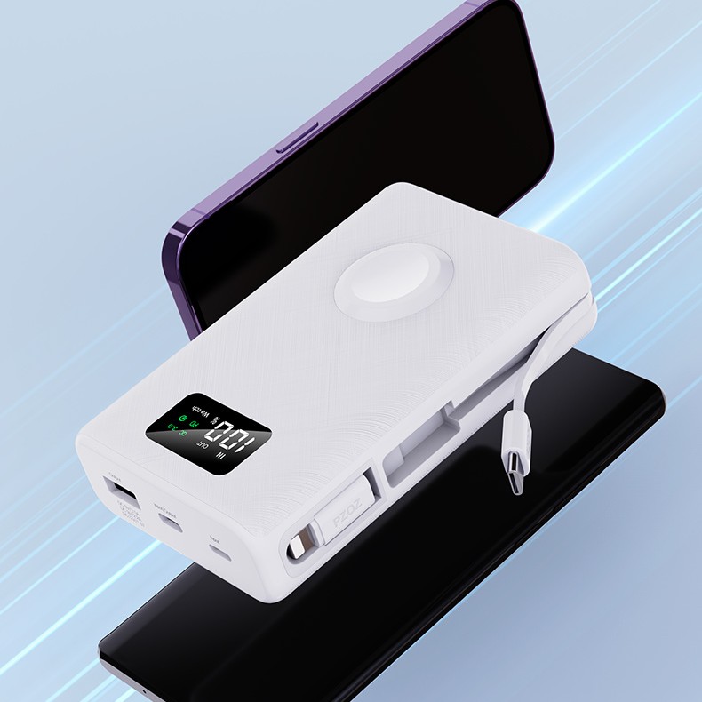 Wireless 7 Charger Head Bracket Mobile Power Supply - Image 3
