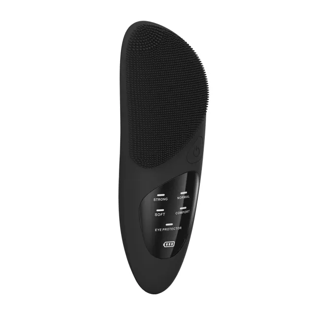Rechargeable Eye Beauty Silicone Face Wash Black - Shop at LoveMi