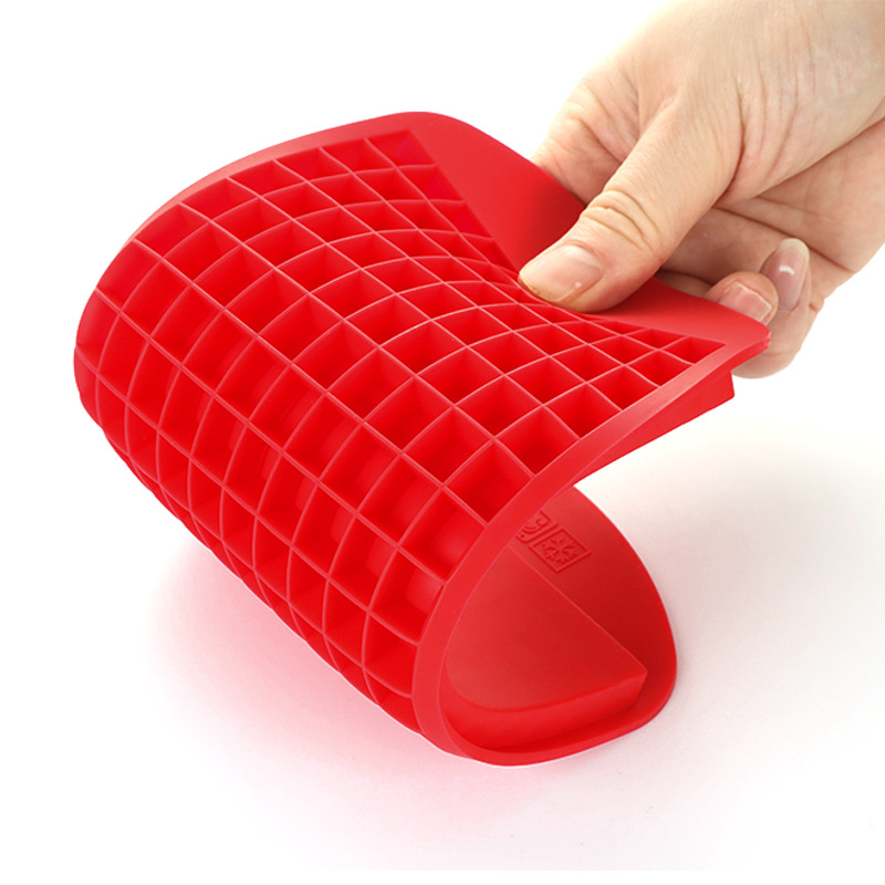 Title 9, 160 small square silicone ice tray