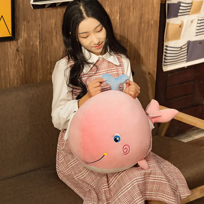 Fashion Innovation Plush Toy Whale  Dolphin Doll Girl Pillow Child Gift