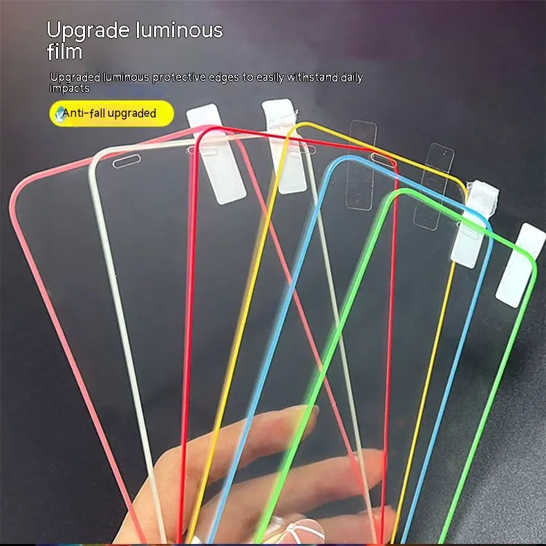 Luminous Tempered Film Full Screen Mobile Phone