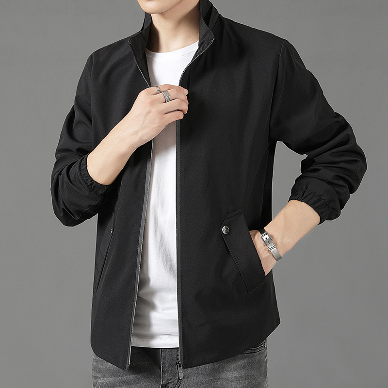 Hooded Detachable Motorcycle Style Jacket