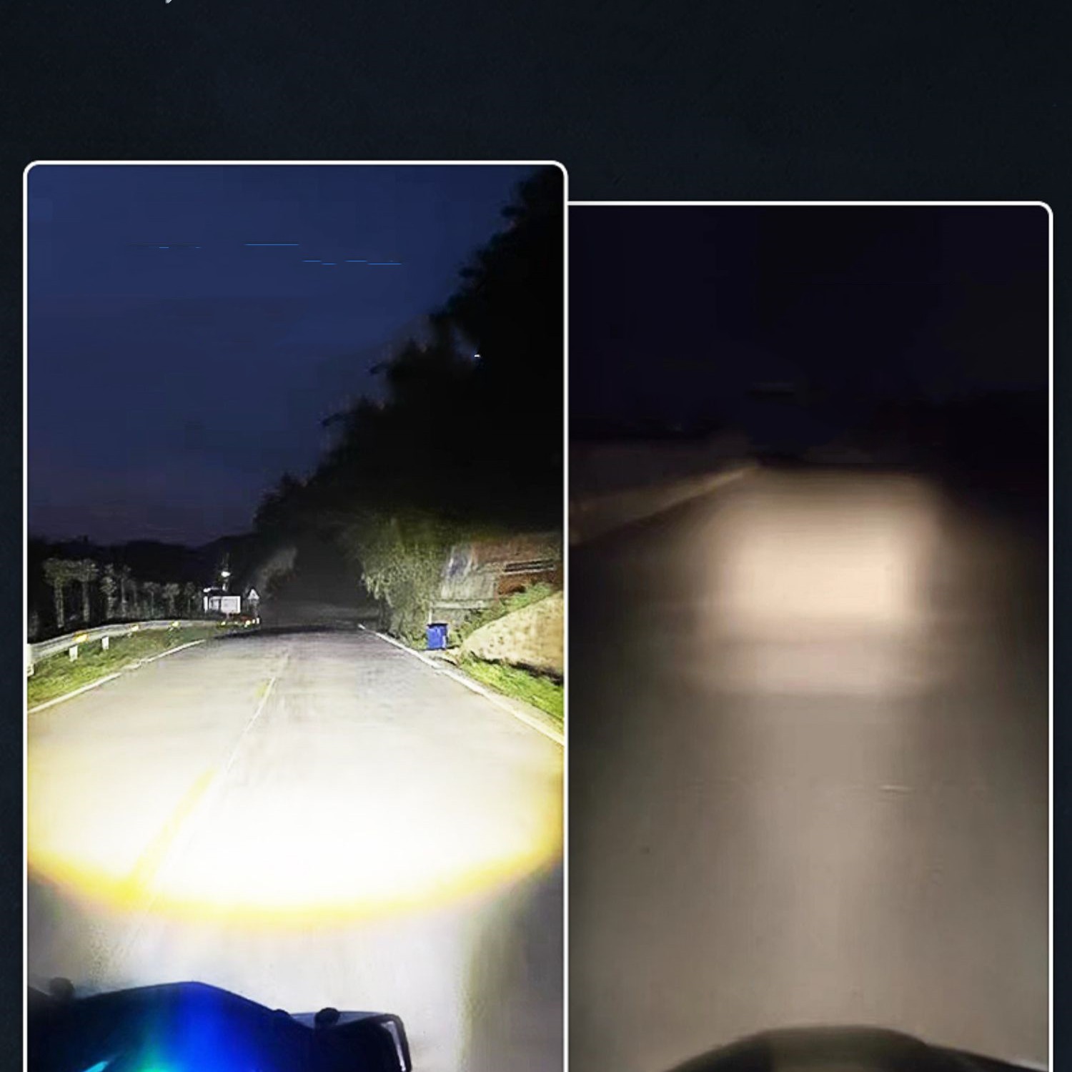LED Lens Headlight Conversion Accessories Far Light Near Light Integrated Bulb — foto 3