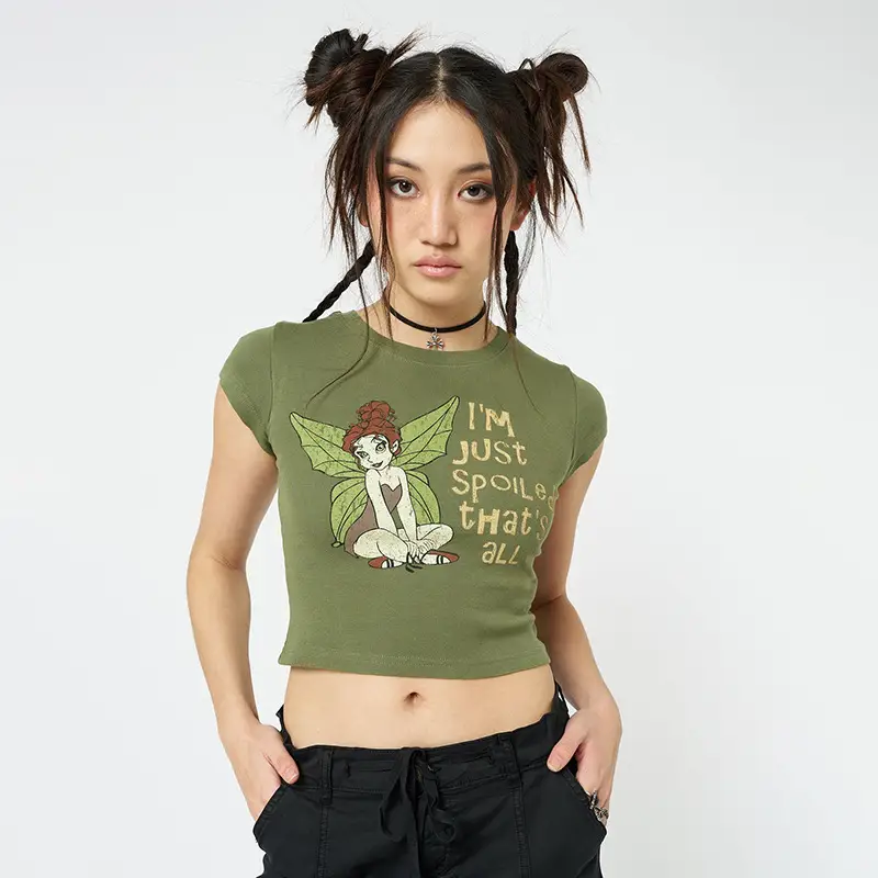 Women's Fashion Spicy Girl Casual Slim Fit Top