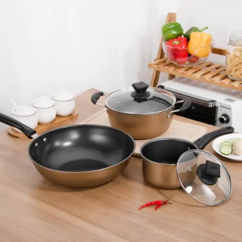 Set of Pot Kitchen Cookware Cooking Pots