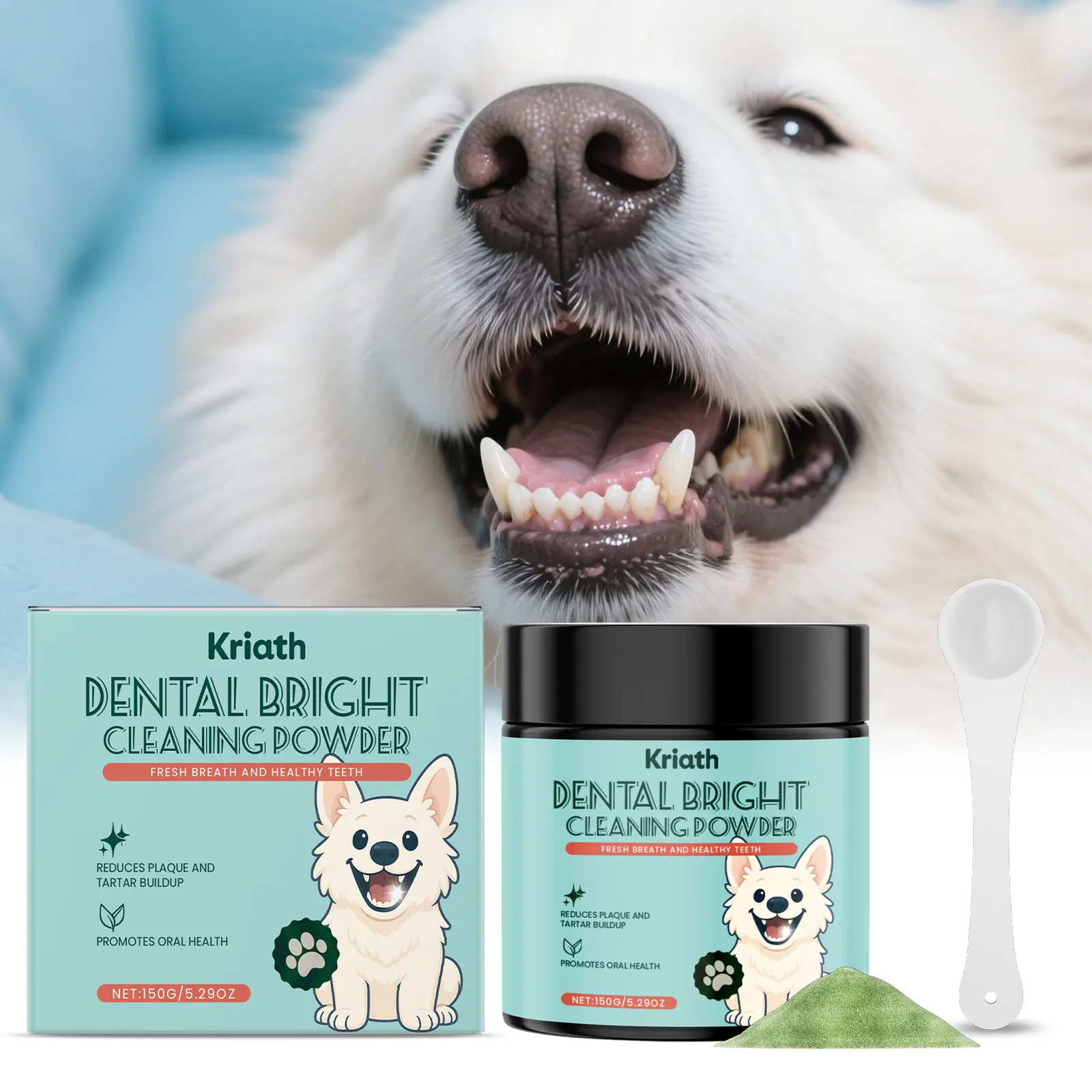 Dog Tooth Cleaning Powder