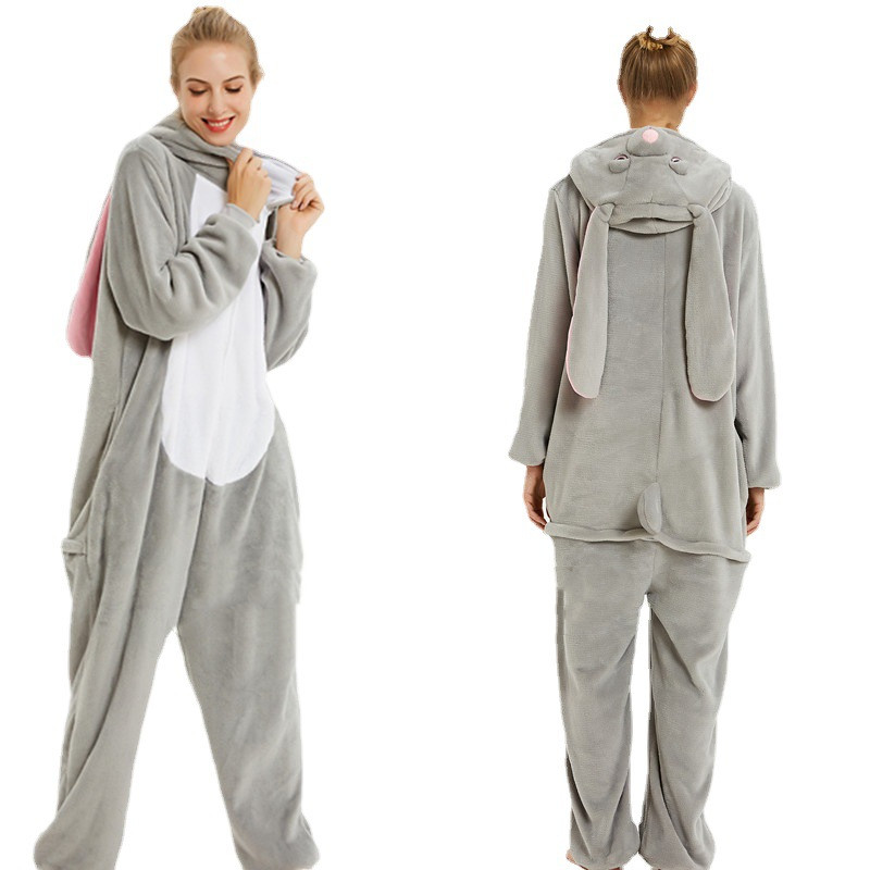 Title 4, Fashion Adult Cartoon Animal One-piece Pajamas