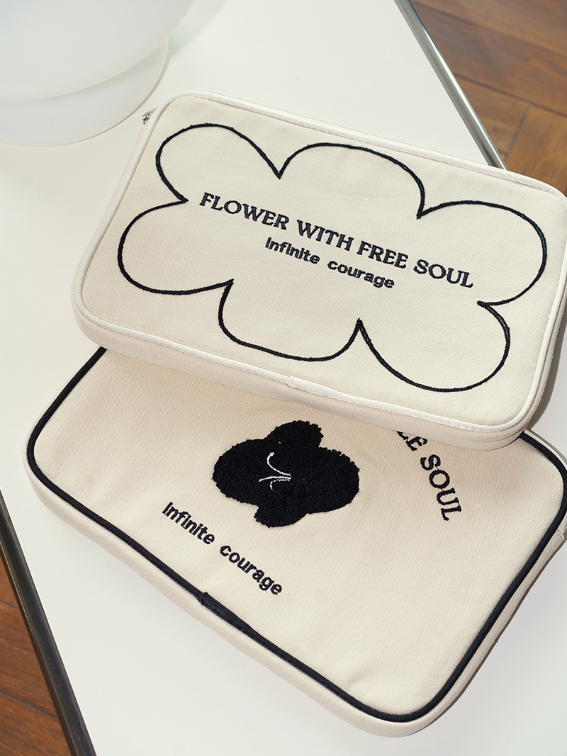 Portable Notebook Liner Bag Embroidery Lady — foto 6