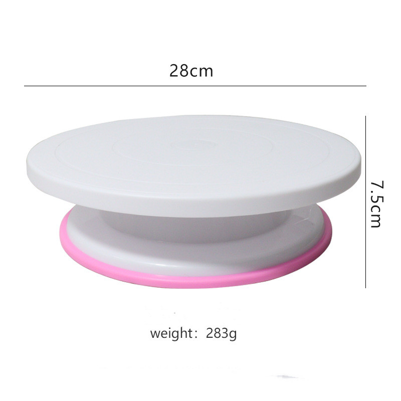 Lightweight And Stable Cake Turntable DIY Decorating Turntable