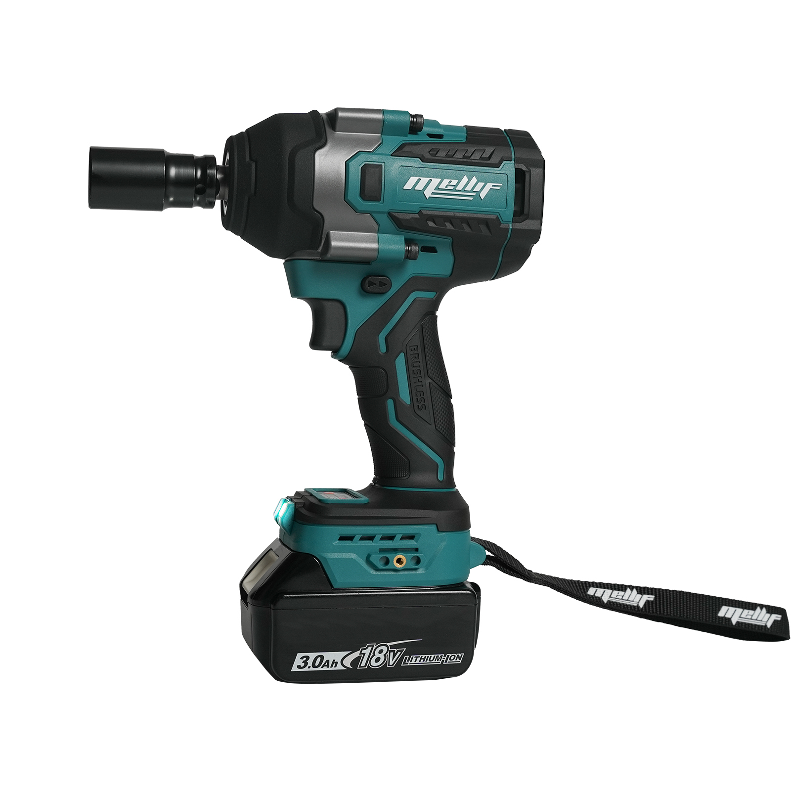 Cordless Electric Impact Wrench Compatible With Makita 18V Battery No High — image 6
