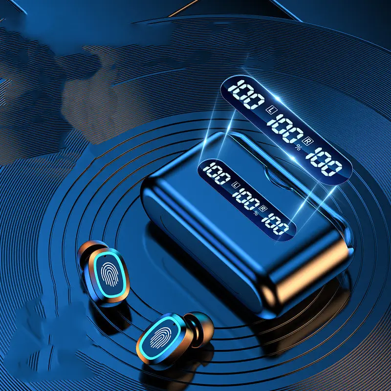 Wireless Bluetooth Headset In-ear Digital Display
