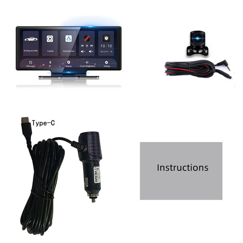 2.5K High-definition Mobile Phone Screen Projection Driving Recorder Reversing Image Voice Control — foto 3